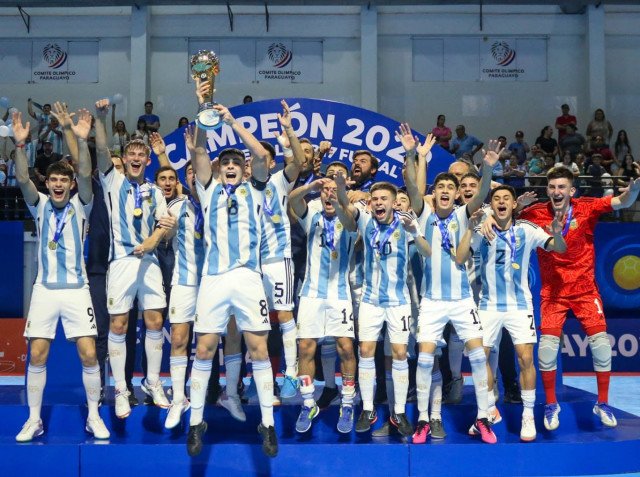 Argentina Campe N De La Conmebol Sub De Futsal Fifa Tras Derrotar A