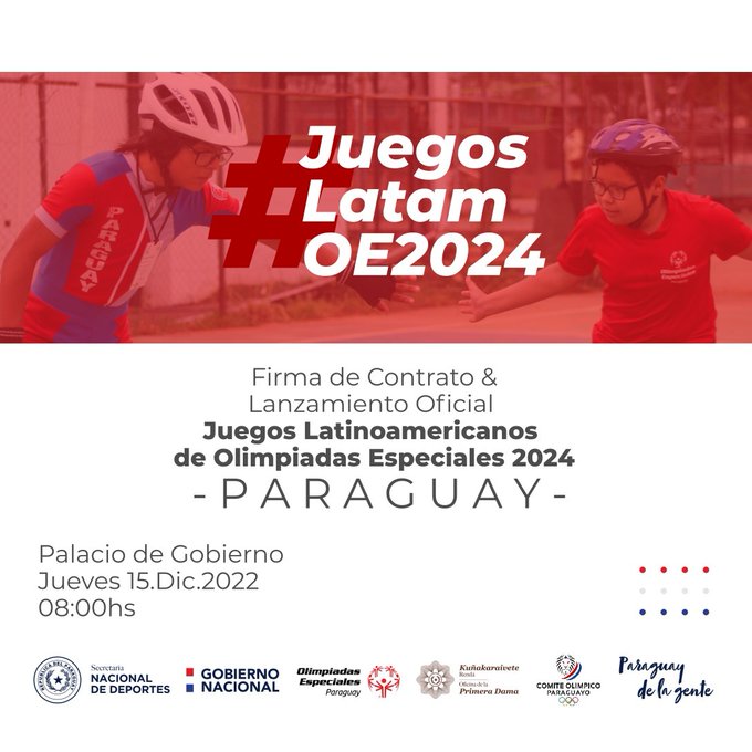 Paraguay sede de los Juegos Latam de Olimpiadas Especiales 2024 • RADIO