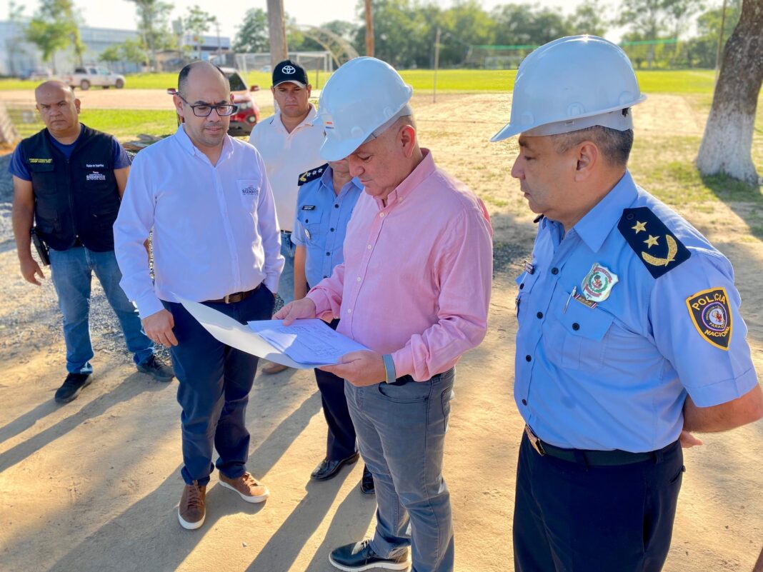 Millonaria inversión de la Gobernación de Ñeembucú en la depencia de la Policía Nacional de Pilar